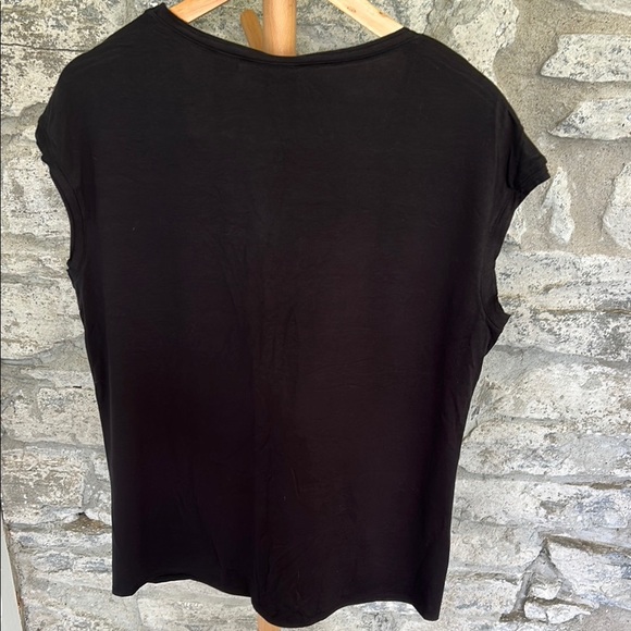 Black Sequin Embellished Top - Picture 2 of 6